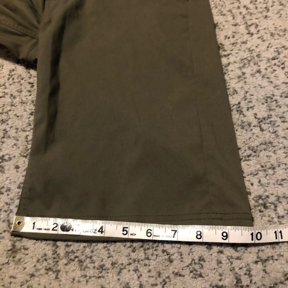 Prana Green Cargo Shorts Size 6 - Picture 10 of 10